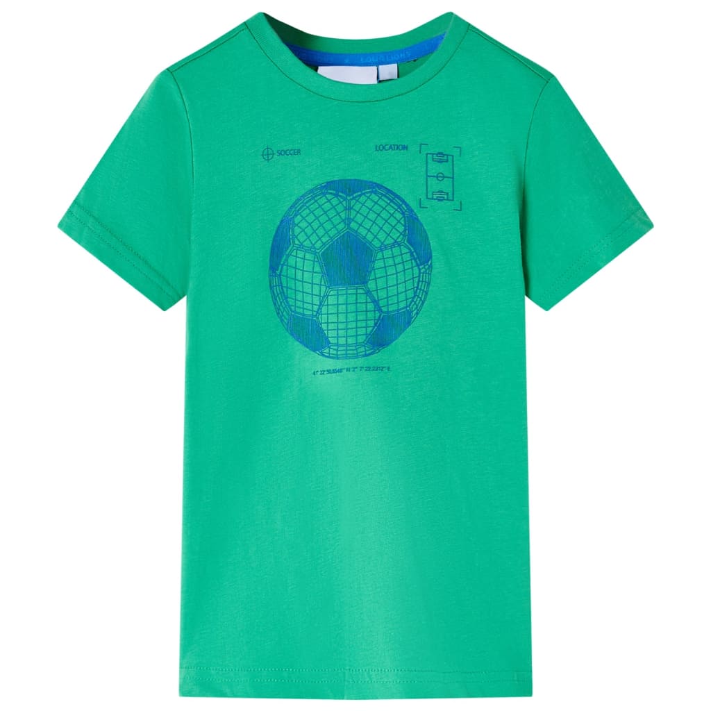 Vidaxl børneshirt 92 grøn