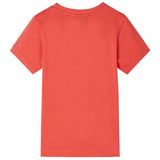 Vidaxl børneshirt 92 lys rød