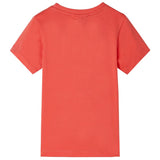 Vidaxl børneshirt 104 lys rød