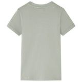 Vidaxl børneshirt 128 Light Khaki