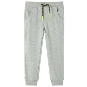 VidaXL børne joggingbukser 128 lys khaki