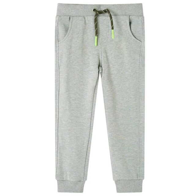 VidaXL børne joggingbukser 128 lys khaki