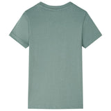 Vidaxl børneshirt 116 khaki