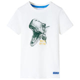 Vidaxl børneshirt 140 ecru