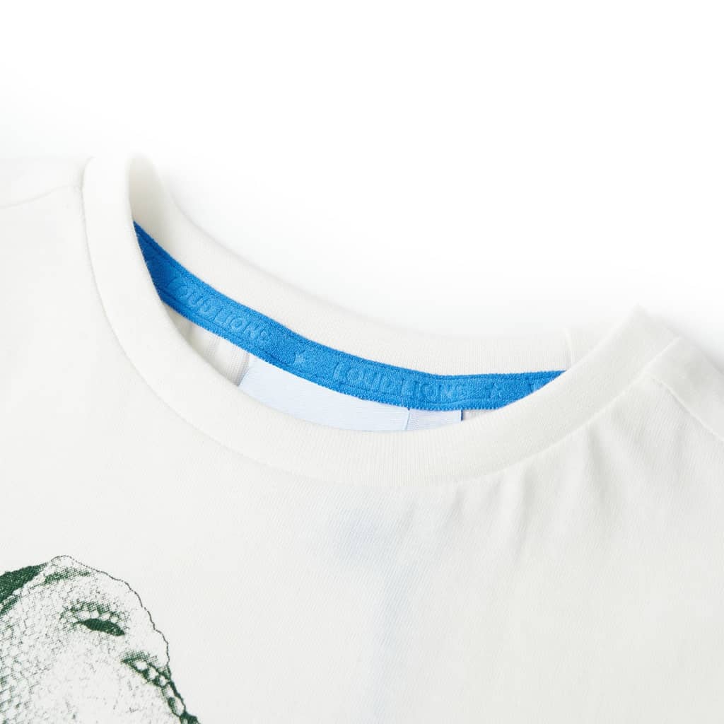 Vidaxl børneshirt 140 ecru
