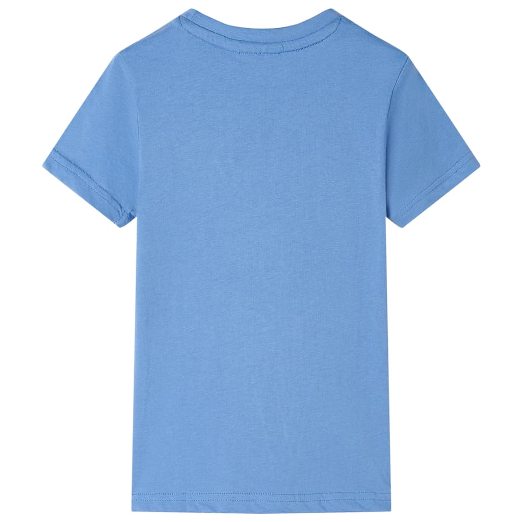 Vidaxl børneshirt 116 medium blå