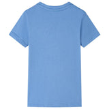 Vidaxl børneshirt 116 medium blå