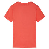 Vidaxl børneshirt 92 lys rød