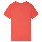 Vidaxl børneshirt 104 lys rød