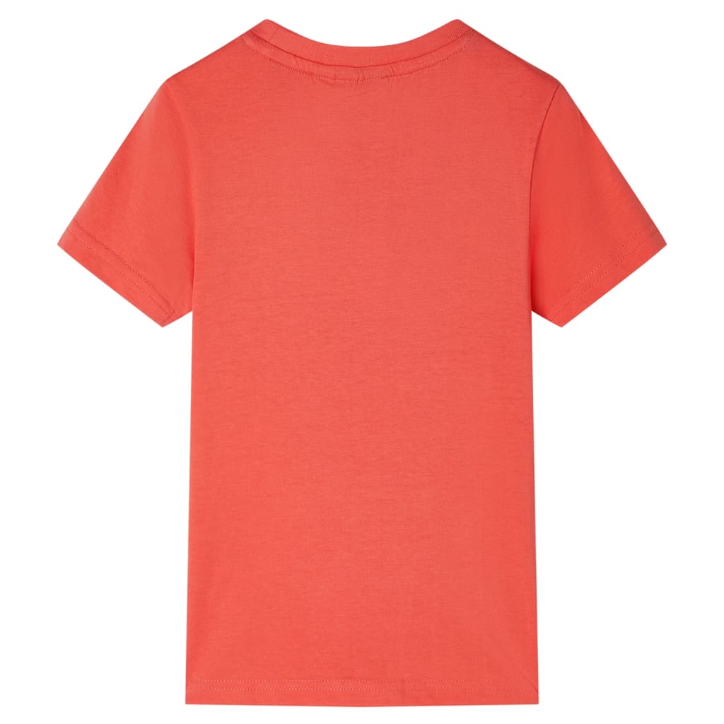 Vidaxl børneshirt 116 lys rød