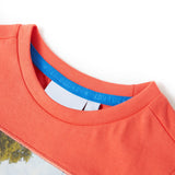 Vidaxl børneshirt 116 lys rød