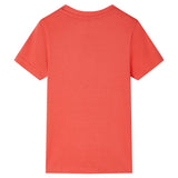 Vidaxl børneshirt 128 lys rød