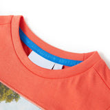 Vidaxl børneshirt 128 lys rød