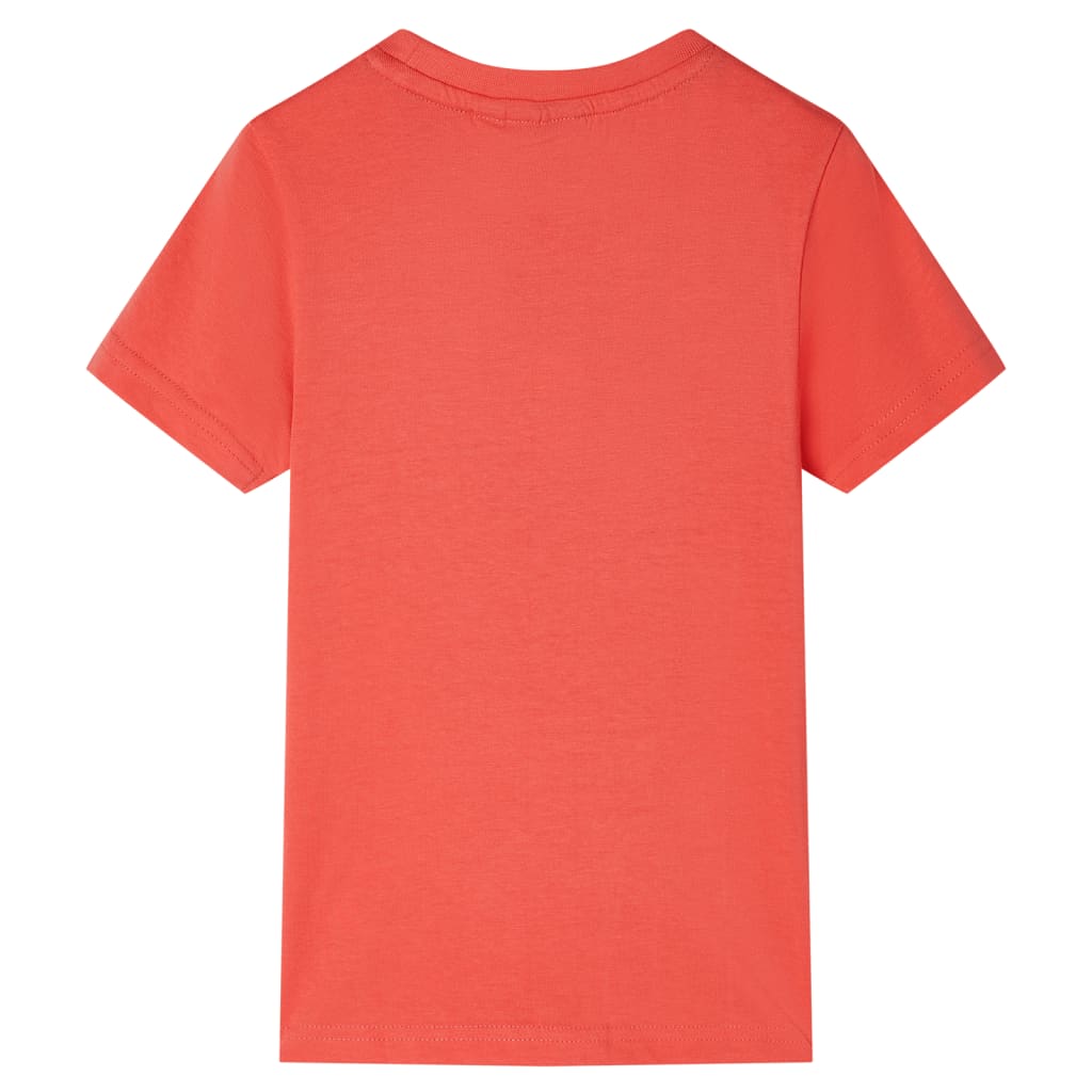 Vidaxl børneshirt 140 lys rød