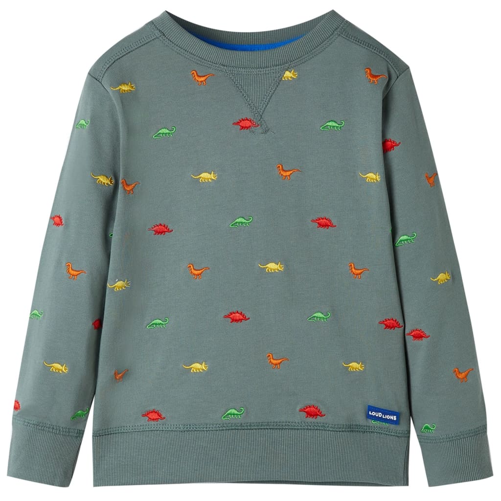 Vidaxl Børns sweater 92 khaki