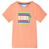 Vidaxl børneshirt 92 Neon Orange