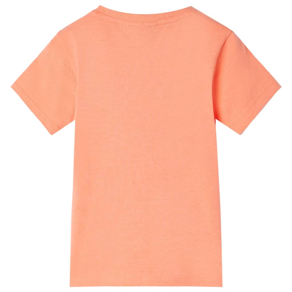 Vidaxl børneshirt 116 Neon Orange