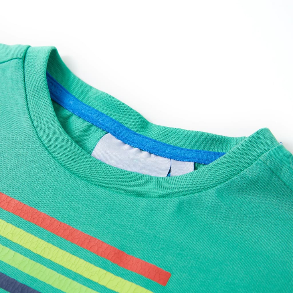 Vidaxl børneshirt 116 grøn