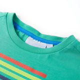 Vidaxl børneshirt 116 grøn