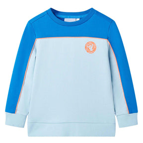 Vidaxl Børns sweater 92 lyseblå og lyseblå