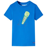 Vidaxl børneshirt 104 lyseblå