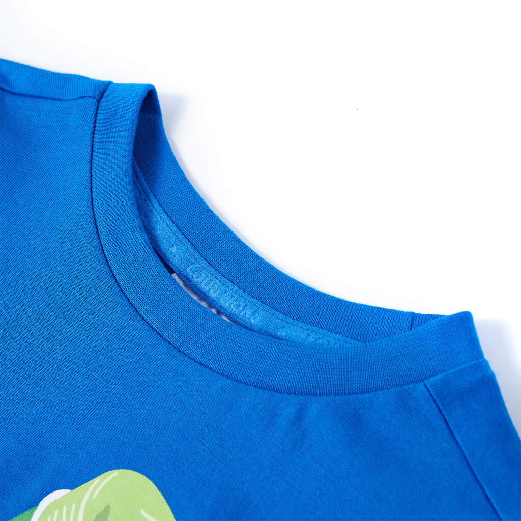 Vidaxl børneshirt 140 lyseblå