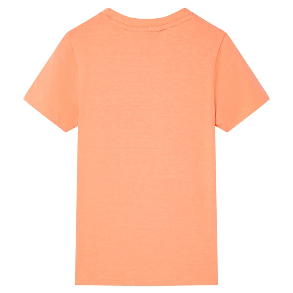 VidaXL Children's shirt with short sleeves 128 neon orange