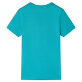 Vidaxl Børnestrøje med korte ærmer 116 Dark Mint