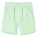 Vidaxl Børnehorts med Drawstring 92 Bright Green