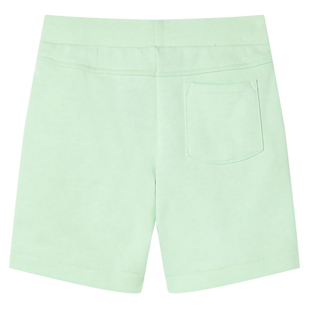 Vidaxl Børnehorts med Drawstring 92 Bright Green