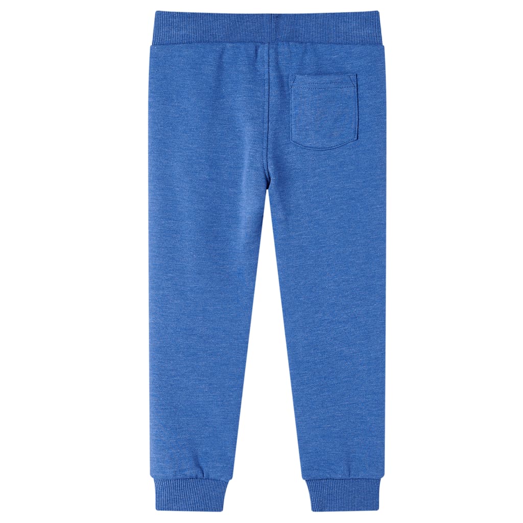 Vidaxl børns sweatpants 92 blandet blå