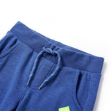 Vidaxl børns sweatpants 92 blandet blå