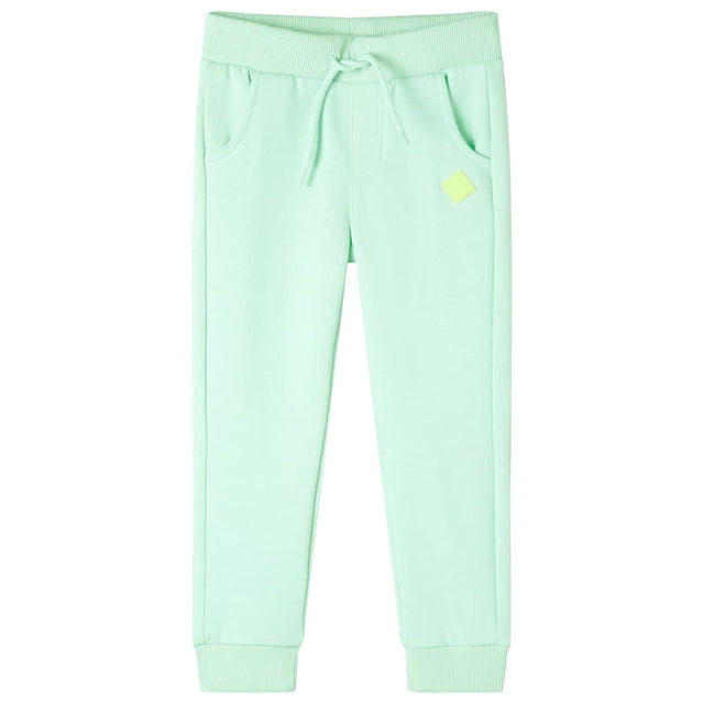 Vidaxl Børns sweatpants 92 Bright Green