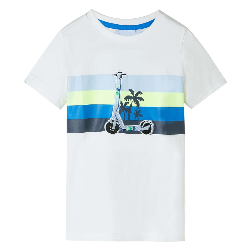 Vidaxl børneshirt 140 ecru