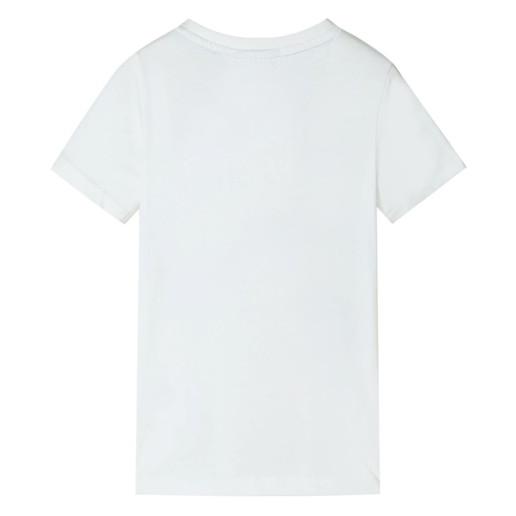 Vidaxl børneshirt 140 ecru