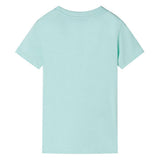 Vidaxl børneshirt 104 Let Mint