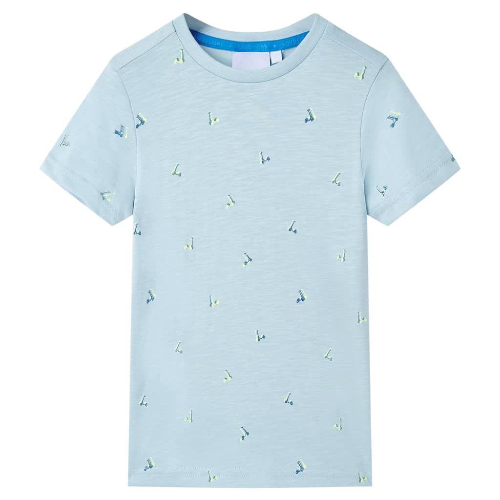 Vidaxl børneshirt 92 lyseblå