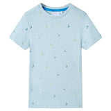 Vidaxl børneshirt 92 lyseblå