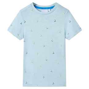 Vidaxl børneshirt 92 lyseblå
