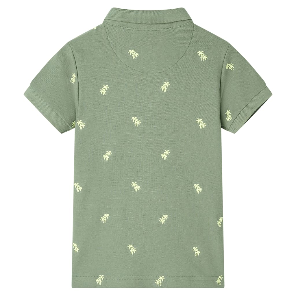 VidaXL børne poloshirt 104 khaki