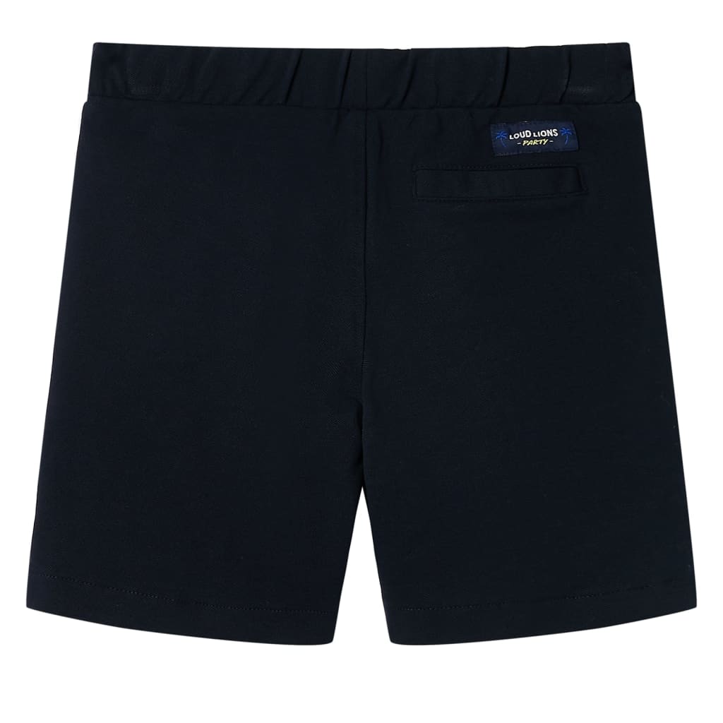 Vidaxl Børnehorts med Drawstring 104 Navy Blue