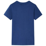 Vidaxl børneshirt 104 mørkeblå