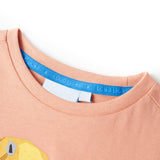 Vidaxl børneshirt 140 lys orange