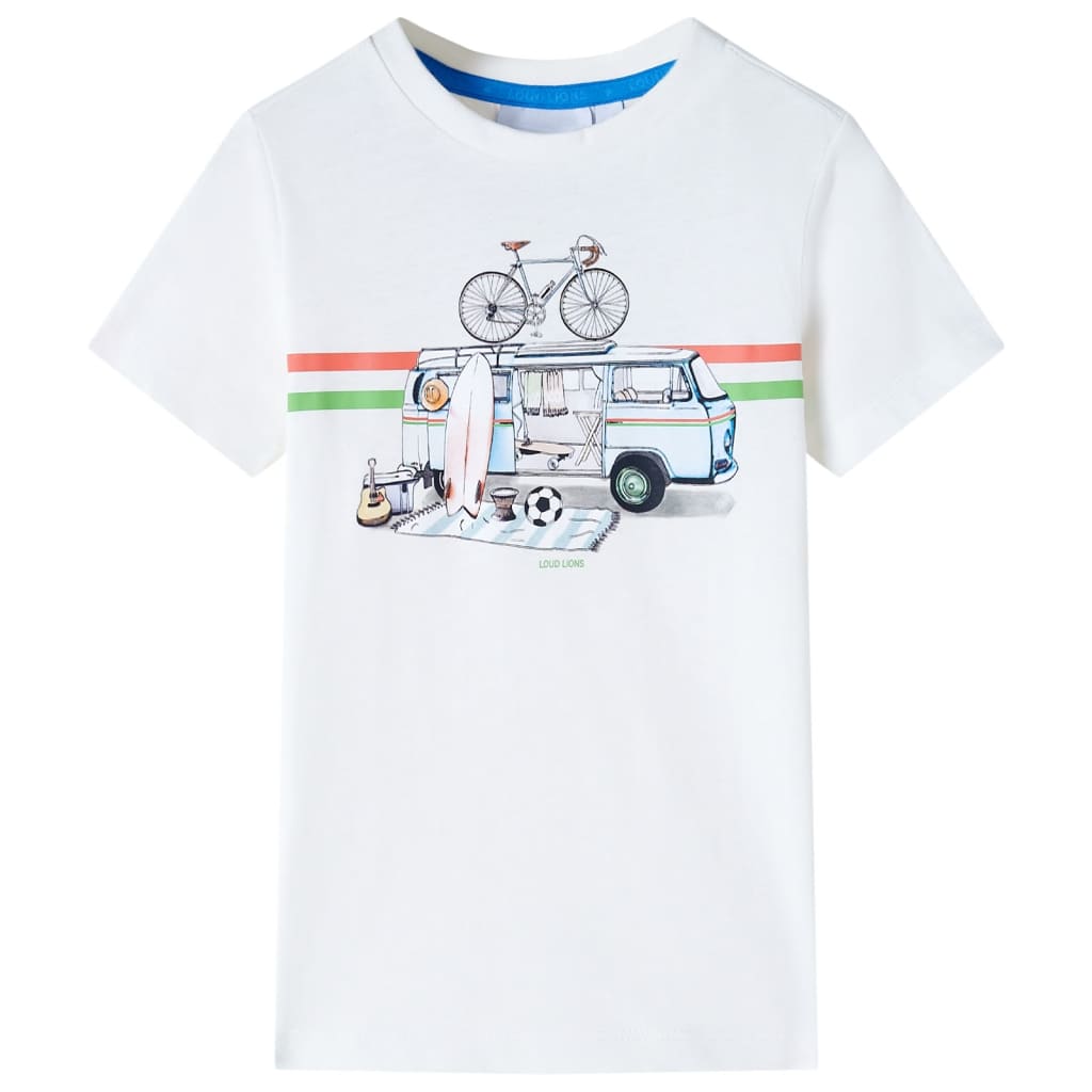 Vidaxl børneshirt 104 ECRU