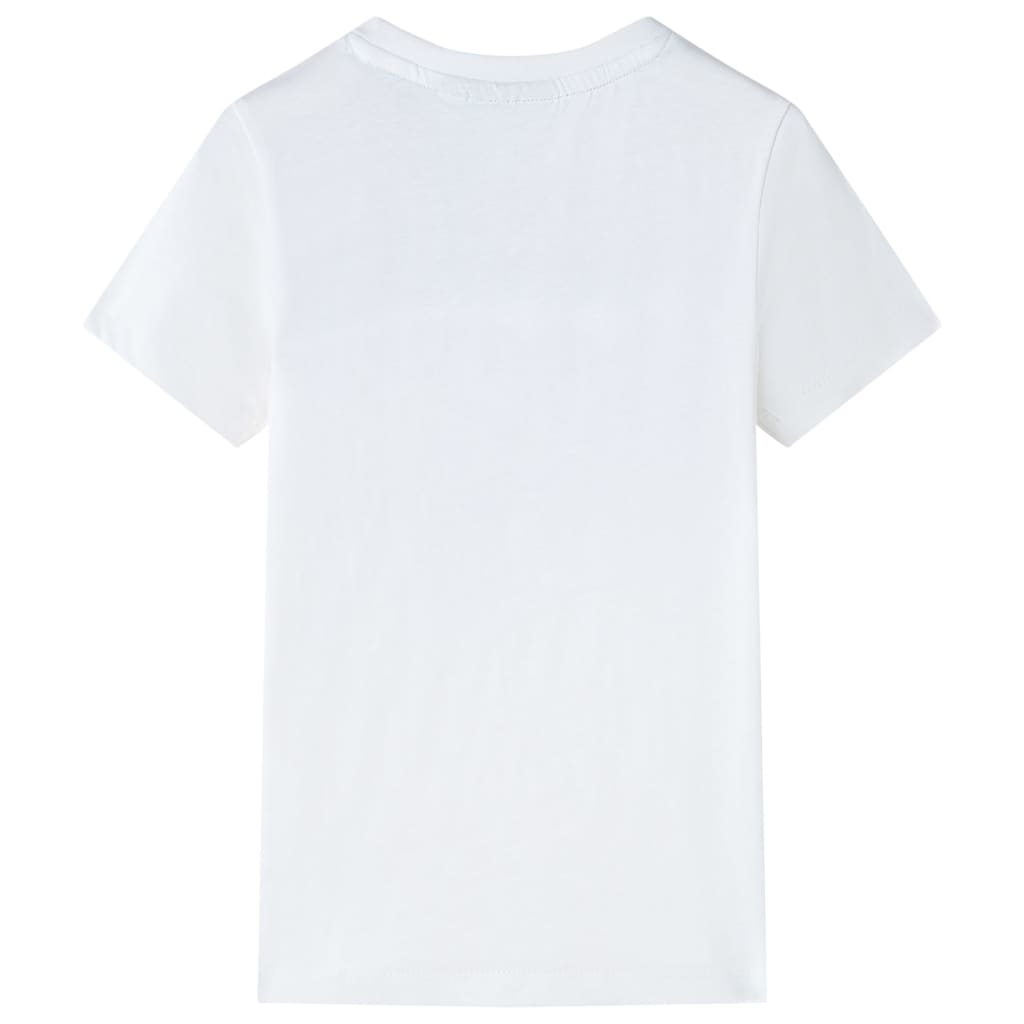 Vidaxl børneshirt 128 ECRU