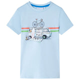 Vidaxl Børnestrøje 140 Light Blue