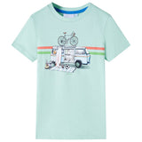 Vidaxl børneshirt 92 Light Mint
