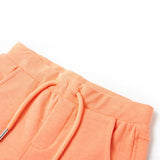 VidaXL børneshorts med snøre 140 neon orange