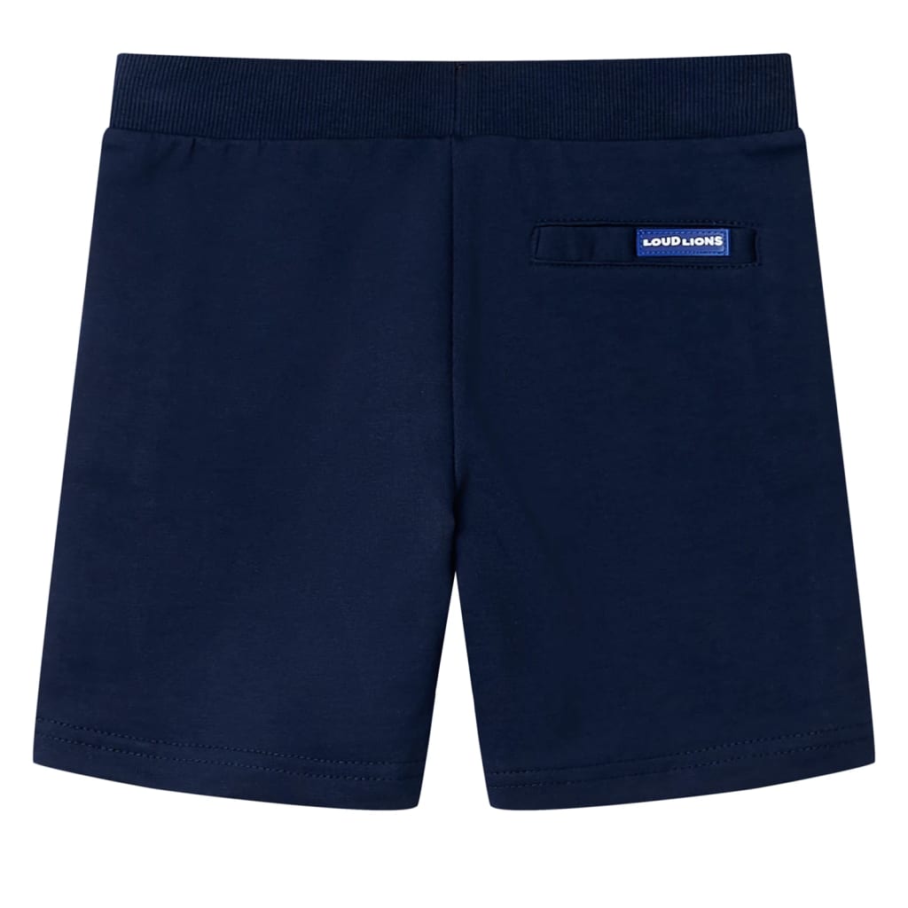 VidaXL børneshorts 116 marineblå