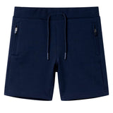 VidaXL børneshorts 128 marineblå